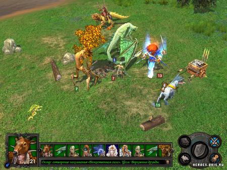 Бой Heroes of Might and Magic V